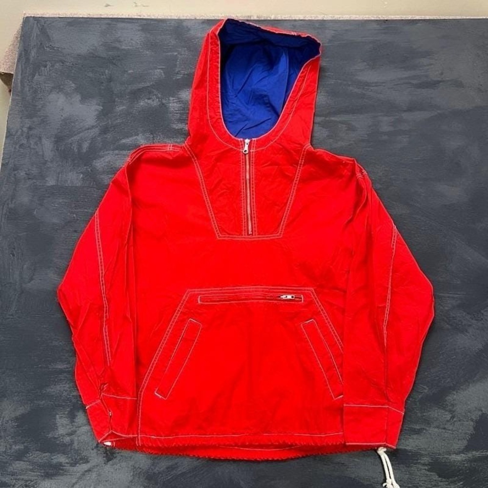 Vintage Gap Anorak Jacket Mens XL Red 1990s Summer Sports Pacific